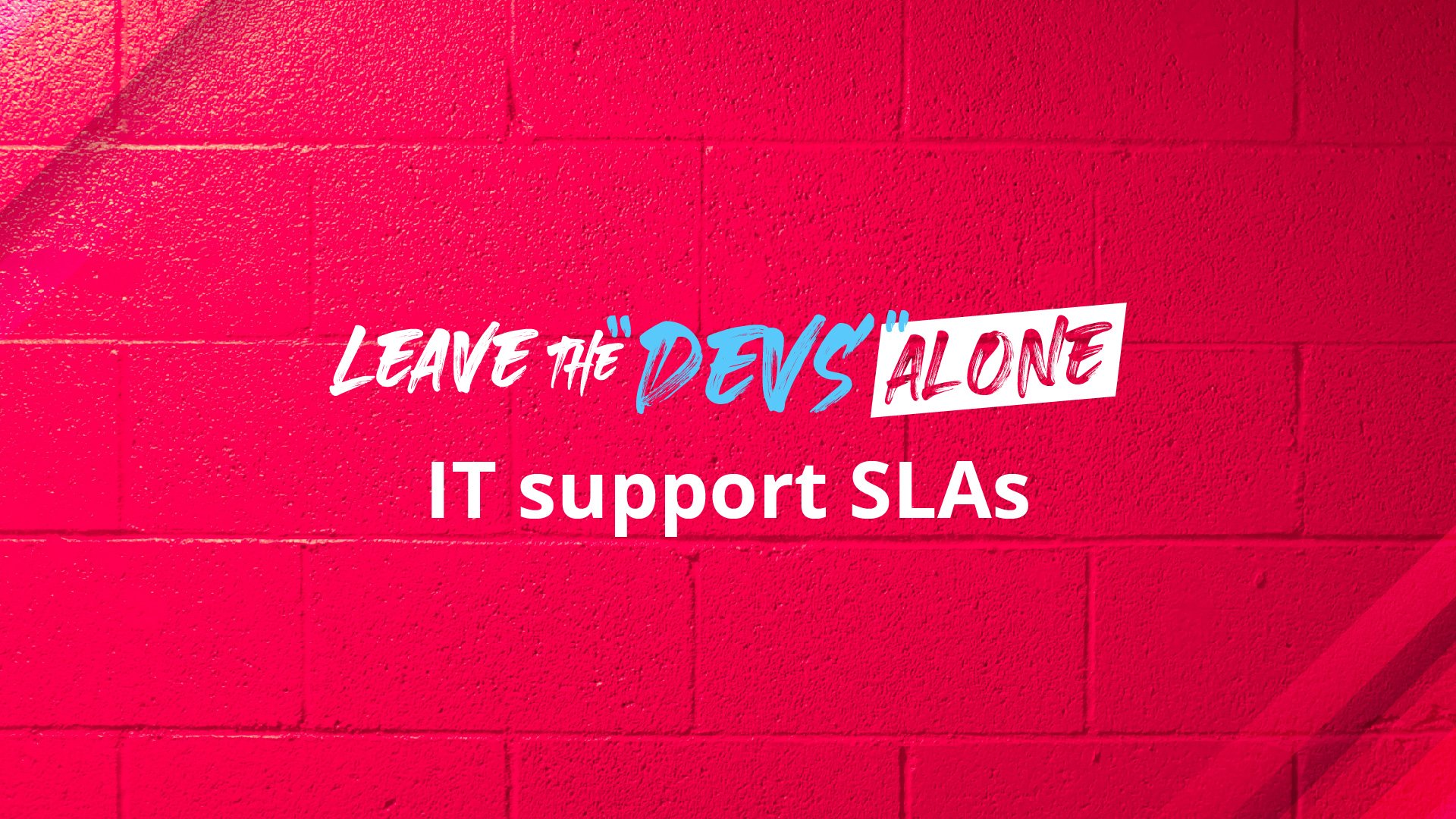 IT support SLAs: how to establish, measure, and achieve them?