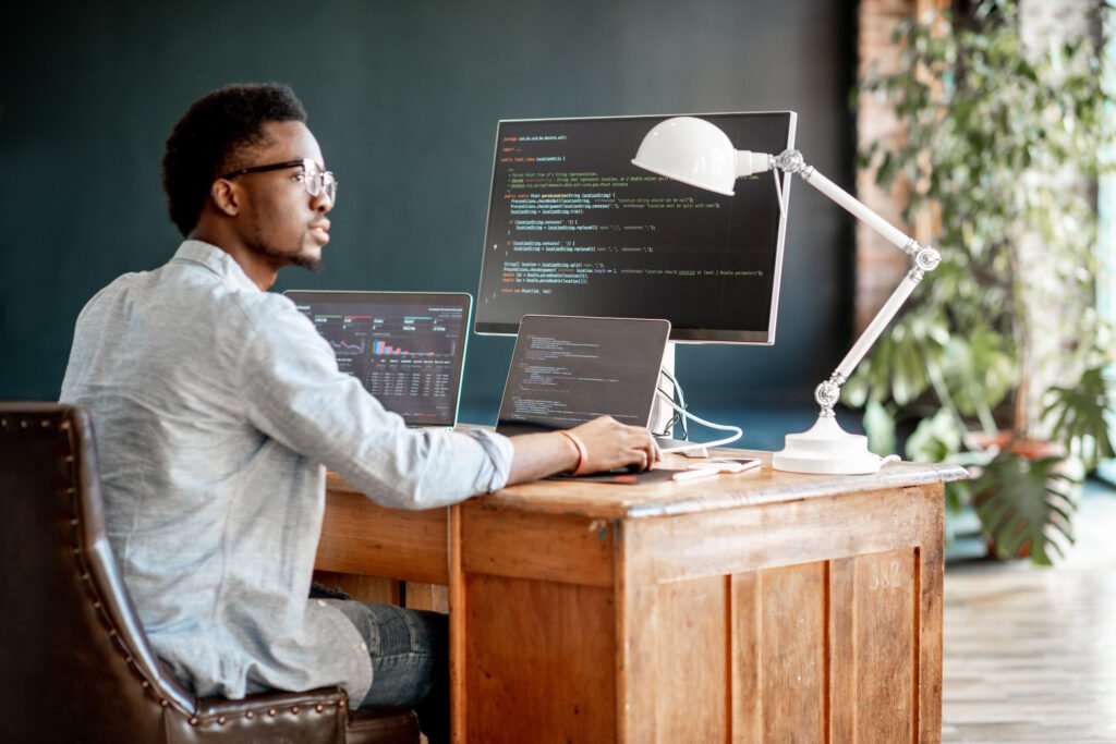 security working with remote tech talent